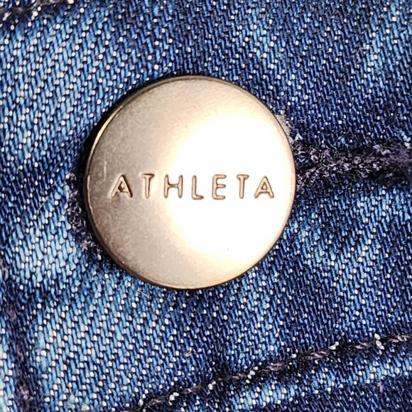 Athleta Sculpttek Ultra Skinny Jeans Size 2 True Blue Denim Stretch Womens Pants - Picture 3 of 12
